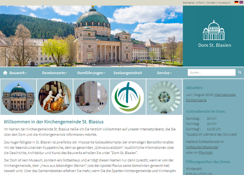Quelle: Kirchengemeinde St. Blasien
